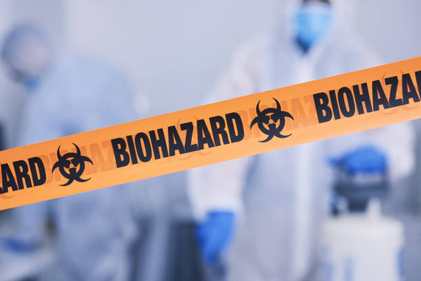 Professional Blood Cleanup technician working in Centerville, MN